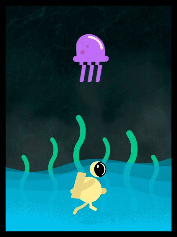 Diver animation